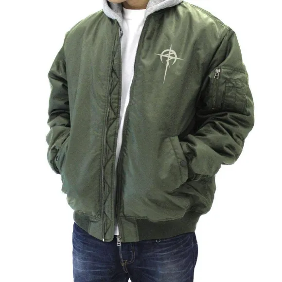 Mobile Suit Gundam: Hathaway's Flash: Mafty MA 1 Jacket Moss XL