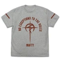 Mobile Suit Gundam: Hathaway's Flash: Mafty Slogan T-shirt Mix Gray L