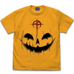 Mobile Suit Gundam: Hathaway's Flash: Pumpkin Mask Face T-shirt GOLD S