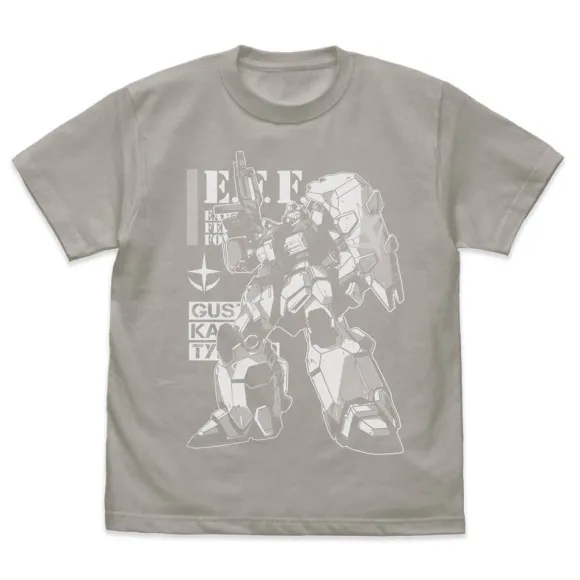 Mobile Suit Gundam: Hathaway's Flash: Gustav Karl 00 T-shirt LIGHT GRAY L