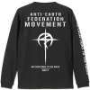 Mobile Suit Gundam: Hathaway's Flash: Mafty Sleeve Rib Long Sleeve T-shirt Black M