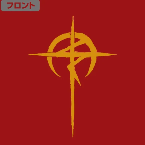 Mobile Suit Gundam: Hathaway's Flash: Mafty Sleeve Rib Long Sleeve T-shirt Red L