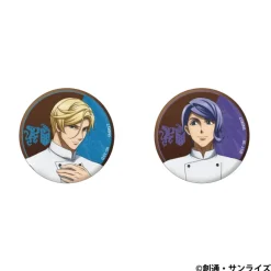 Mobile Suit Gundam: Iron-Blooded Orphans Can Badge Set / Mcgillis Fareed & Gaelio Bauduin Patissier Style