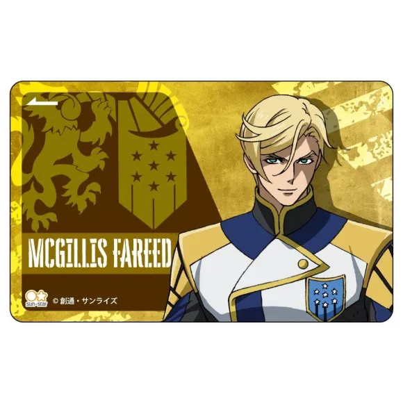 Mobile Suit Gundam: Iron-Blooded Orphans: IC Card Sticker McGillis Fareed