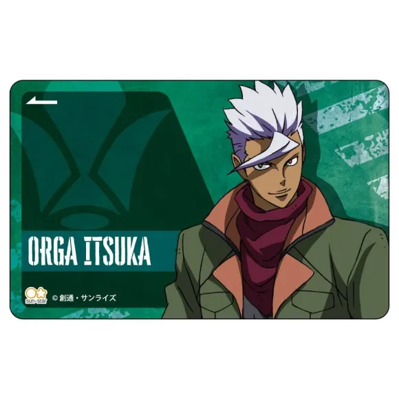 Mobile Suit Gundam: Iron-Blooded Orphans: IC Card Sticker Orga Itsuka