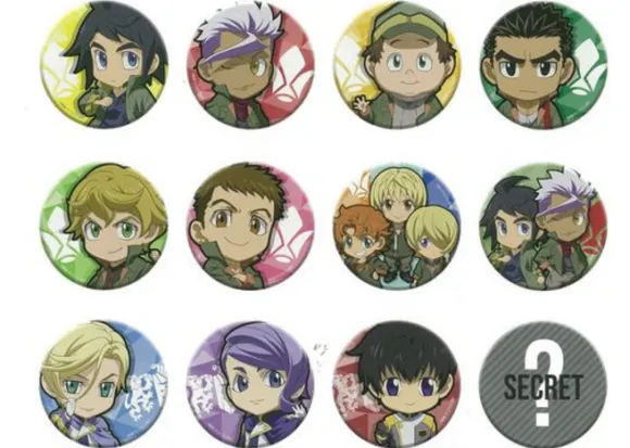 Mobile Suit Gundam: Iron-Blooded Orphans Can Badge Collection Vol.2: 1Box (12pcs)