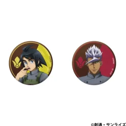 Mobile Suit Gundam: Iron-Blooded Orphans Can Badge Set / Mikazuki Augus & Orga Itsuka Patissier Style