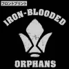 Mobile Suit Gundam: Iron-Blooded Orphans: Tekkadan Tenjiku Hoodie: Black-S