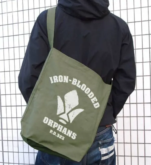 Mobile Suit Gundam: Iron-Blooded Orphans Tekkadan Shoulder Tote Bag Moss