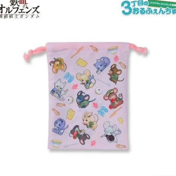 Mobile Suit Gundam: Iron-Blooded Orphans 3-chome no Orphanchu Drawstring Purse