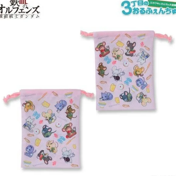 Mobile Suit Gundam: Iron-Blooded Orphans 3-chome no Orphanchu Drawstring Purse