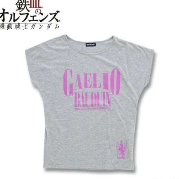 Mobile Suit Gundam: Iron-Blooded Orphans Dolman Sleeve T-shirt Gaelio Gray