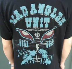 Mobile Suit Gundam: Mad Angler Corps T-Shirt / Black-Xl