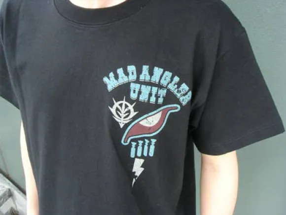 Mobile Suit Gundam: Mad Angler Corps T-Shirt / Black-Xl