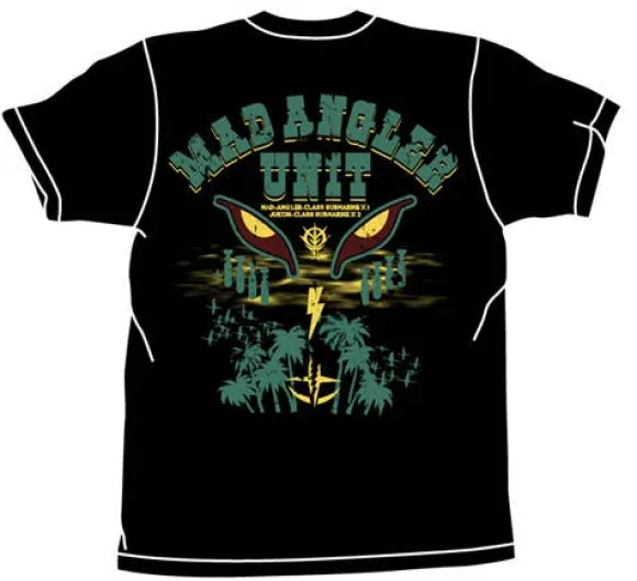 Mobile Suit Gundam: Mad Angler Corps T-Shirt / Black-Xl
