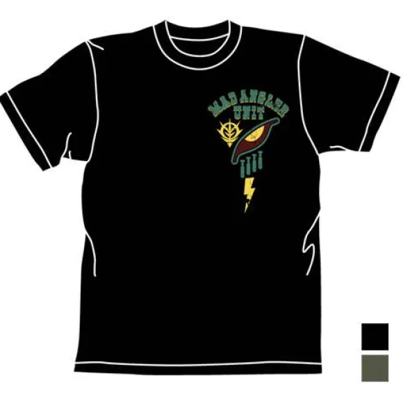 Mobile Suit Gundam: Mad Angler Corps T-Shirt / Black-Xl