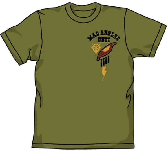 Mobile Suit Gundam: Mad Angler Corps T-Shirt / Moss-L