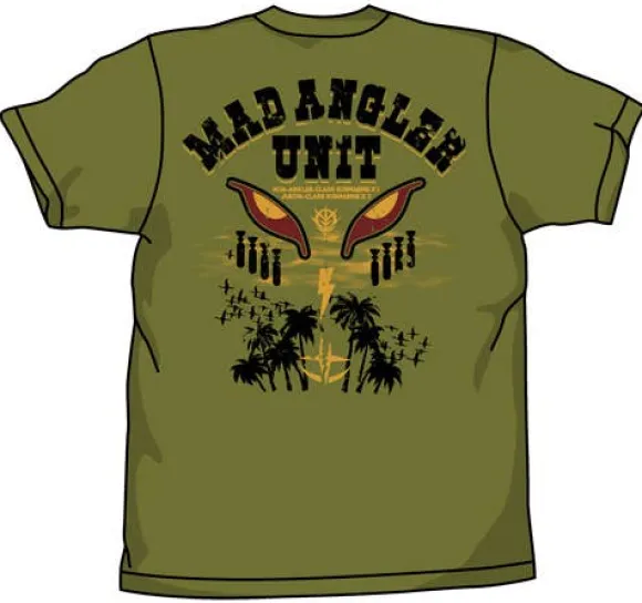 Mobile Suit Gundam: Mad Angler Corps T-Shirt / Moss-L