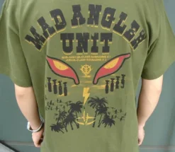 Mobile Suit Gundam: Mad Angler Corps T-Shirt / Moss-Xl