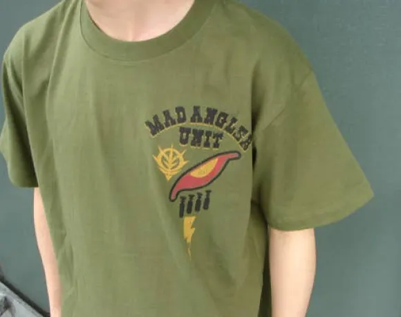 Mobile Suit Gundam: Mad Angler Corps T-Shirt / Moss-Xl