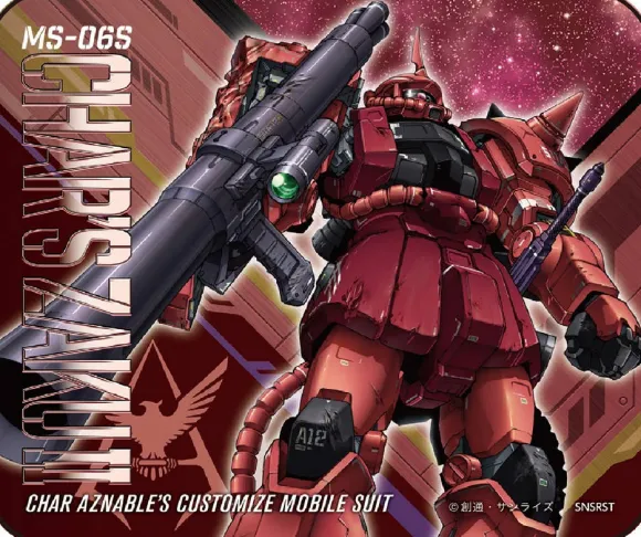 Mobile Suit Gundam: Mouse Pad GS11 Char's Zaku