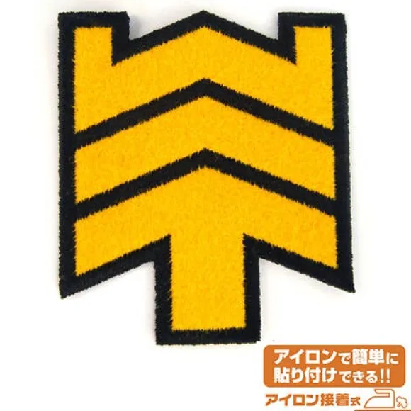 Mobile Suit Gundam: Ms Rank Insignia Patches