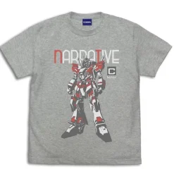 Mobile Suit Gundam Narrative: Narrative Gundam C Equipment T-shirt MIX GRAY L