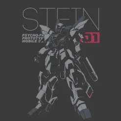 Mobile Suit Gundam Narrative: Sinanju Stein T-shirt SUMI S
