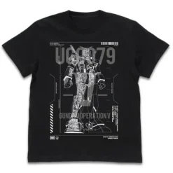 Mobile Suit Gundam: Operation V RX 78 2 Gundam T-Shirt Black S