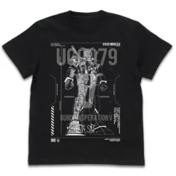 Mobile Suit Gundam: Operation V RX 78 2 Gundam T-Shirt Black XL