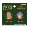 Mobile Suit Gundam Pin Set GS14 Dozle & Garma