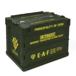 Mobile Suit Gundam: PRINCIPALITY OF ZEON Folding Container OD-S (Olive Drab S)