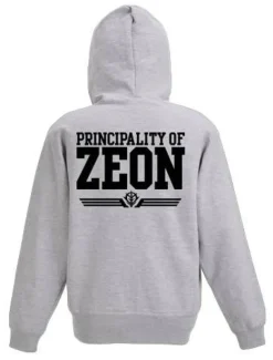 Mobile Suit Gundam: Principality of Zeon Zip Parka: Mix Gray - M