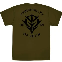 Mobile Suit Gundam: Principality Of Zeon Dry T-Shirt / Moss-M