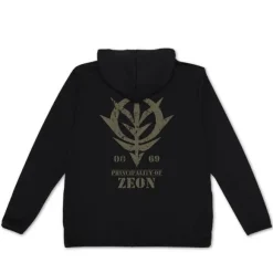 Mobile Suit Gundam: Principality Of Zeon Thin Dry Parka / Black-Xl