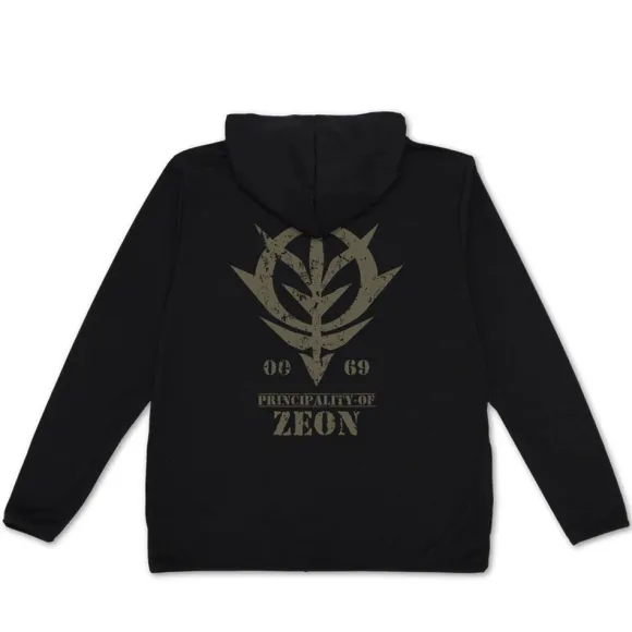 Mobile Suit Gundam: Principality Of Zeon Thin Dry Parka / Black-Xl