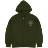 Mobile Suit Gundam: Principality Of Zeon Zip Hoodie Ver2.0 / Moss-XL