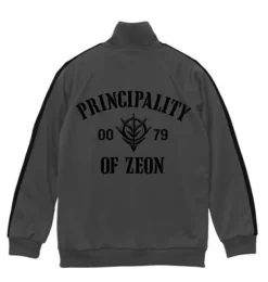 Mobile Suit Gundam: Principality of Zeon Jersey: Dark Gray x Black - M