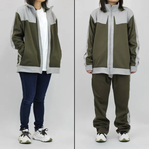 Mobile Suit Gundam: Principality Of Zeon Army Normal Suit Design Jersey (Top And Bottom Set) / Xl