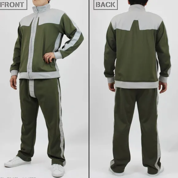 Mobile Suit Gundam: Principality Of Zeon Army Normal Suit Design Jersey (Top And Bottom Set) / M