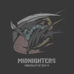 Mobile Suit Gundam: Requiem for Revenge: Midnighters T-Shirt / SUMI-S