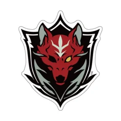 Mobile Suit Gundam: Requiem of Vengeance: Red Wolf Team Outdoor Sticker