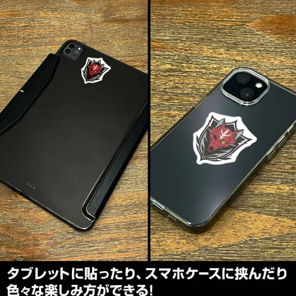 Mobile Suit Gundam: Requiem of Vengeance: Red Wolf Team Mini Sticker Set