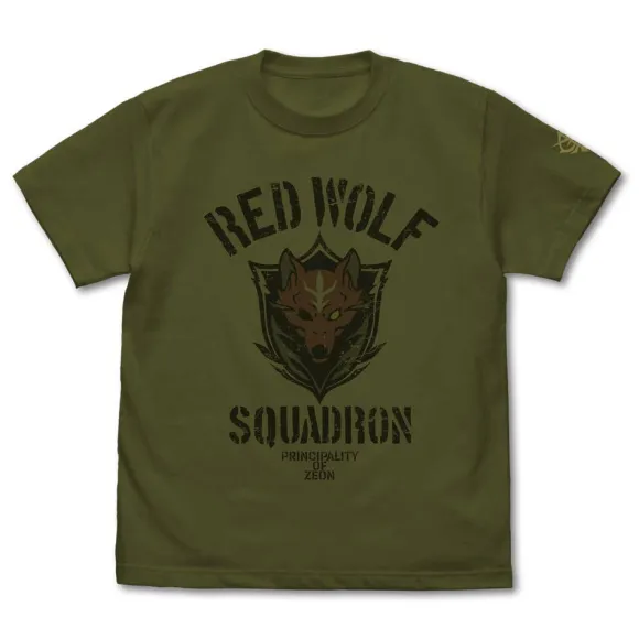 Mobile Suit Gundam: Requiem of Vengeance: Red Wolf Team T-Shirt / MOSS-S