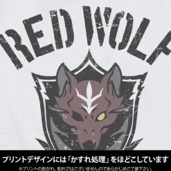 Mobile Suit Gundam: Requiem of Vengeance: Red Wolf Team T-Shirt / WHITE-S