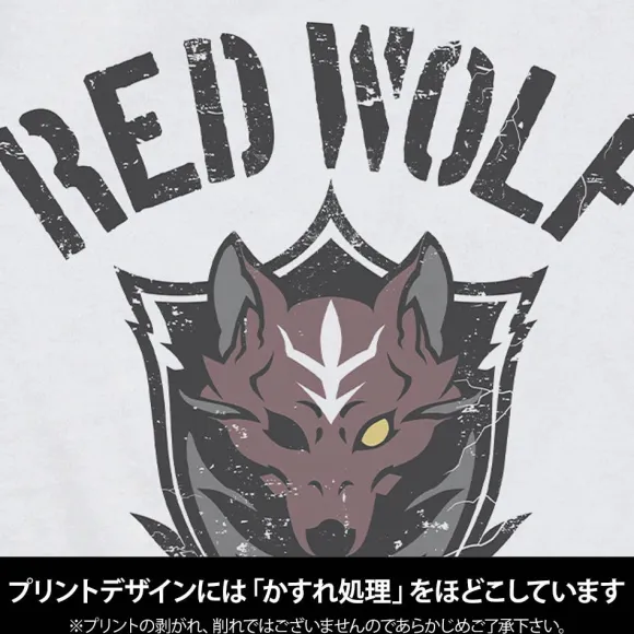Mobile Suit Gundam: Requiem of Vengeance: Red Wolf Team T-Shirt / WHITE-S