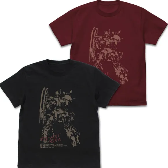 Mobile Suit Gundam: Requiem of Vengeance: Unidentified Zaku II Solari Unit T-Shirt / BLACK-L