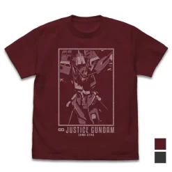 Mobile Suit Gundam Seed Destiny: Infinite Justice Gundam T-Shirt / Burgundy-Xl