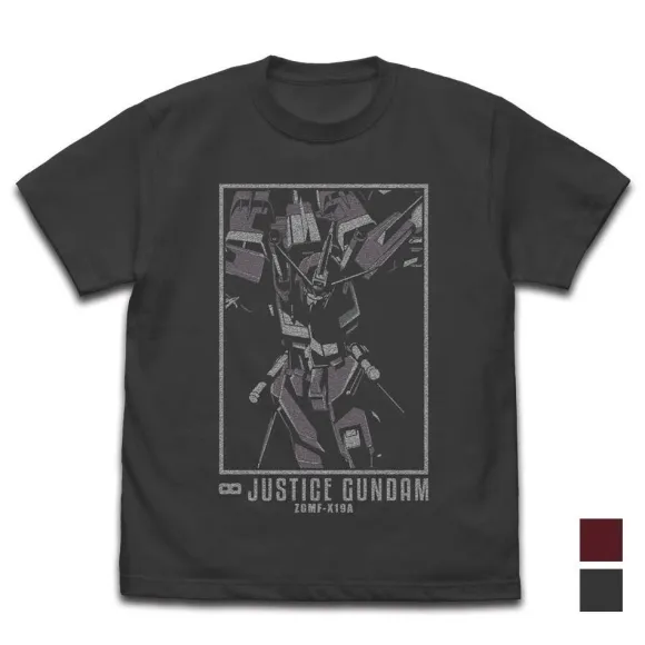 Mobile Suit Gundam Seed Destiny: Infinite Justice Gundam T-Shirt / Sumi-Xl
