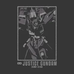 Mobile Suit Gundam SEED DESTINY: Infinite Justice Gundam T-shirt Sumi M